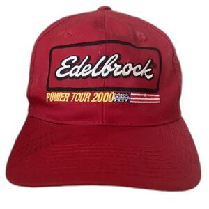 Mens Edelbrock Power Tour 2000 Hot Rod Power Tour Hat Cap - SIGNED
